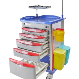 Drug Medicine Trolley (5 drawers) MS-MT003