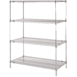 Chrome Wire Shelving