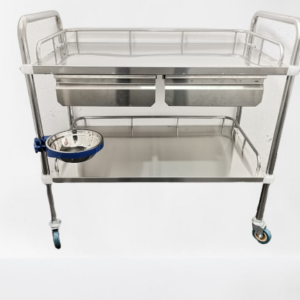 Two Drawer Anesthetic Trolley