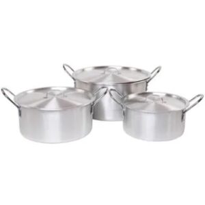 Zebra 6pc pot catering set