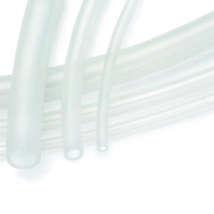 Silnova Silicone Tubing 7.00 x 2.00 mm, Hardness 60 Shore A, RAULAB FG SLIDETEC, Non-Talc Powdered, Supplied per Meter