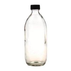 500ml Clear Medicine Bulk 48 Units