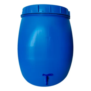 50L Drum – Open Head With Screw on Lid and Tap