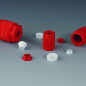Bohlender Laboratory Threaded Joints GL18 1.6 mm, PTFE / HOSTA