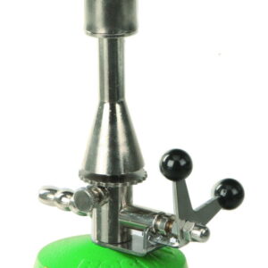 BOCHEM Teclu Burner for All Gas Max. 1300°C, with Stopcock, Air Regulator, Pilot Flame, 0.5-3 KW