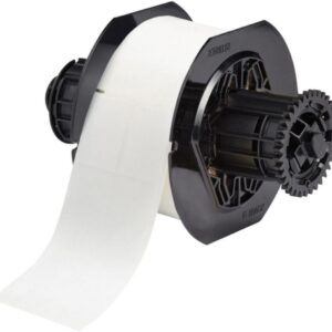 Brady Labels B33-139-461 for Conical and Big Tubes, 25.40 x 133.35 mm, Roll of 650 pcs