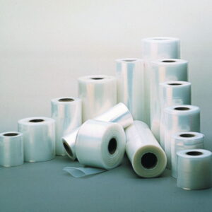 Plastic film 250x0,20 mm tubular, transparent in rolls of 25 m