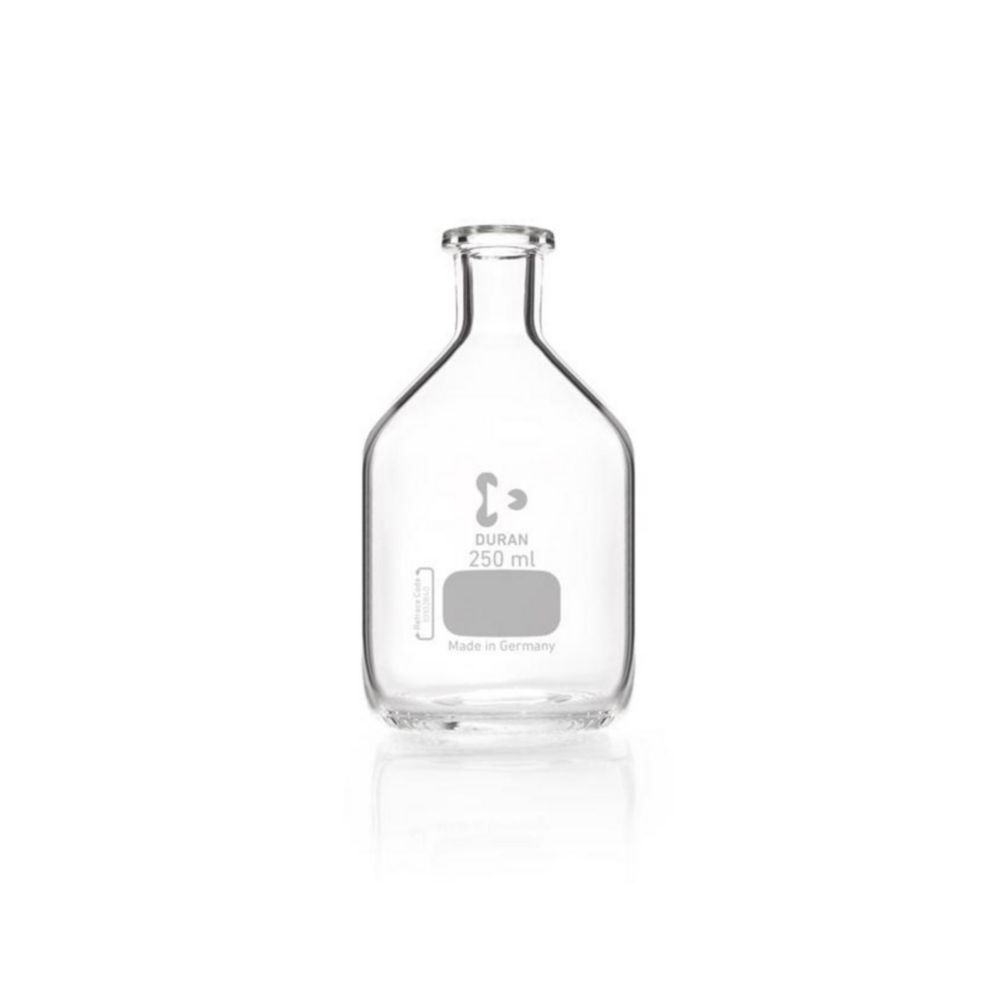 DWK Duran Narrow Mouth Bottle 500ml, Clear, Without Cap