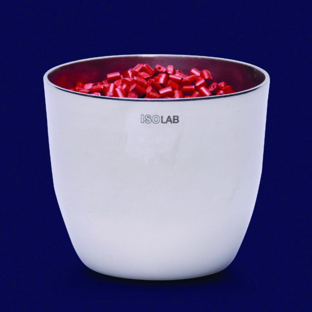 ISOLAB Melting Crucible 44x35mm Stainless Steel