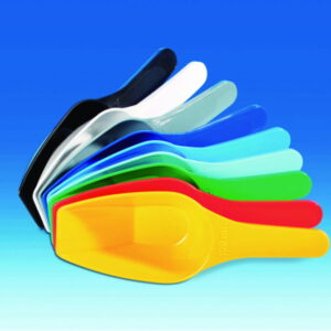 VITLAB Measuring Scoop Set 100 ml, PP, 200mm Long, á 1 x White, Red, Grey, Black, Yellow, Blue, Green, Light Blue