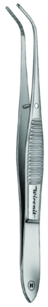 Microscopy, forceps 1/5870 105mm angled, Wironit steel