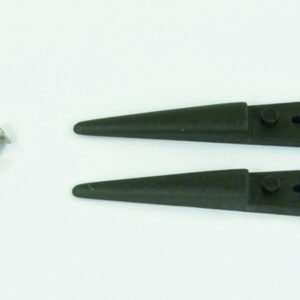 Tip set for replaceable tip tweezers const. of 2 tips, 3 screws for 6.266 878