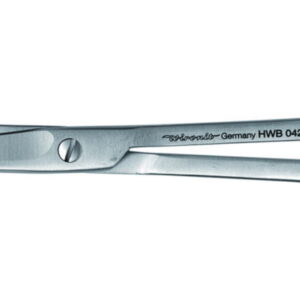Scissors, 145 mm straight, sharp-blunt