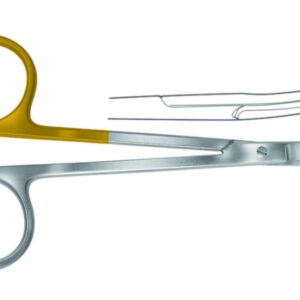 OP-Special-Scissor 116 mm with big handle loops, curved
