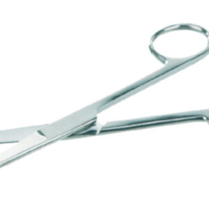 BOCHEM Scissors, Stainless Steel, Straight, Blunt/Blunt, Length 160 mm