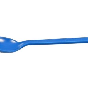 Bürkle SteriPlast Spoon 2.5ml, PS Length 127mm, Blue, for Food, Pack of 100