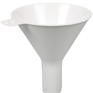 Bürkle Disposable Powder Funnel Bio-PE Ø 100 mm, White, Sterile, Pack of 10