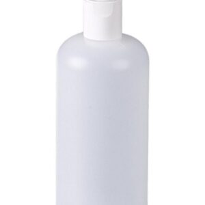 Bürkle Round Bottle 500ml, HDPE w.clap Closure