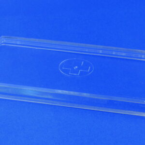 Lid 200x160x15 mm PS, clear for 9.200 170