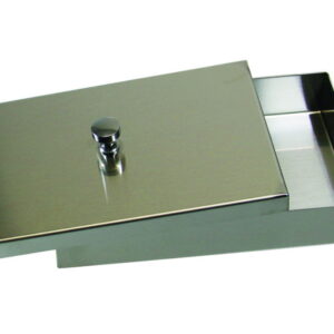 MetallWarenfabrik Instrument Box 500 x 300 x 100 mm with Knob Lid​