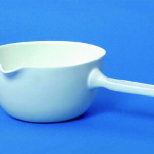 LLG Casserole 176 ml, 209/3, Porcelain 85x49 mm, Glazed, DIN12907, with Porcelain Stem