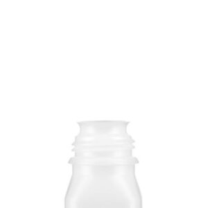Kautex Textron Narrow Mouth Bottle 50 mL SafeGrip Natural HDPE Without Closure