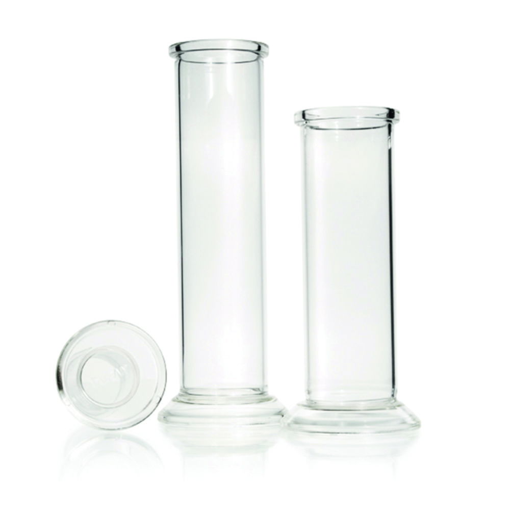 DWK Duran Cylinder, Plain, Ground Rim, Cap 250 mL, 40 x 200 mm