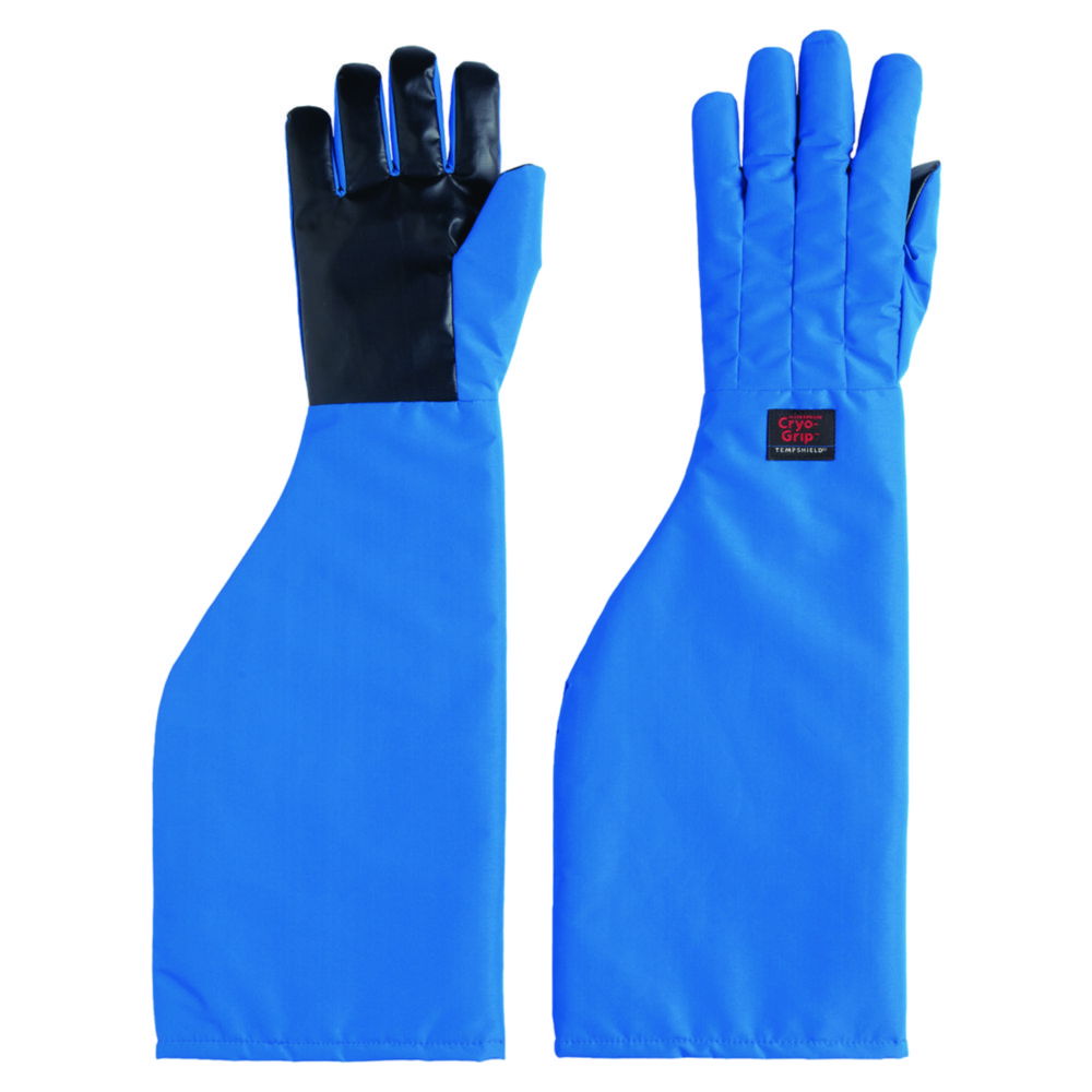 Cryo.Expert Cryo-Grip Gloves – Size S, Shoulder Length, with Cuff, Waterproof, Pair