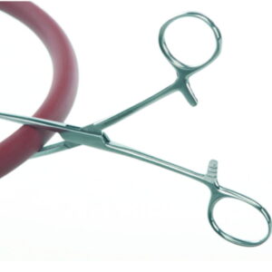 BOCHEM Tubing Clamp, Pean, Stainless Steel, Length 160 mm