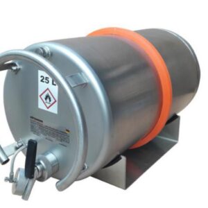 Safety transport container,faucet model,st.steel cap. 25 ltrs