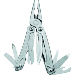 Aug. Hülden Leatherman Wingman Multi-Tool – 14 Tools, 97 mm, Stainless Steel, with Case