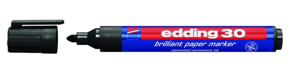 Edding Felt Writer 30 Red, Streak Strength 1.5 - 3 mm