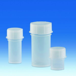 VITLAB Sample Container 90 ml, PP, with Screw Cap