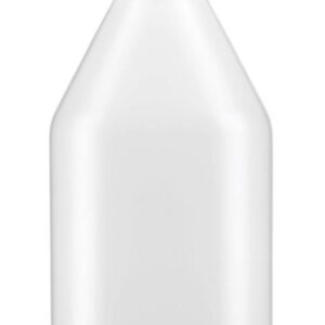 Kautex Textron Narrow Mouth Bottle 500 mL SafeGrip Natural HDPE Without Closure