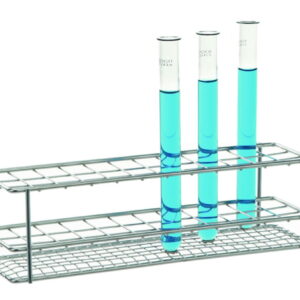 BOCHEM Test Tube Rack 3x12 Tubes 18/8 E-POLY, 250x50x70 mm