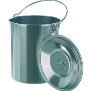 BOCHEM Container 2 L with Lid and Handle (150 x 130 mm, 18/8 Steel)