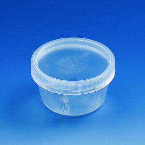 BRAND Screw-Cap Jars 30 ml, PP Conical Form, D. 57 mm, H. 32 mm, Pack of 500