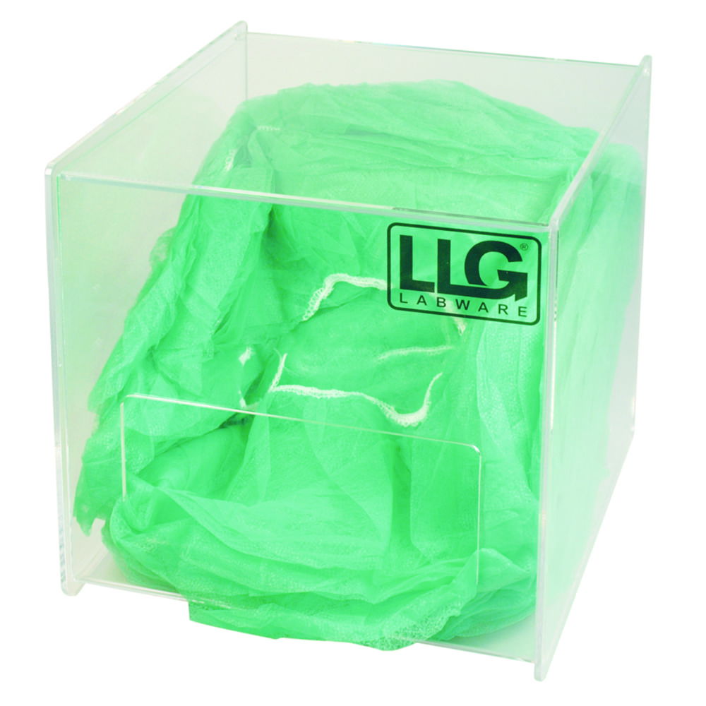 LLG Universal Dispenser 206x216x213mm, Acrylic Glass, including Wall Mounting Material