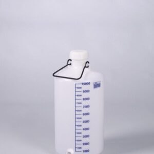 Bürkle Storage Bottle 10 Liter HDPE, w. Threaded Connector