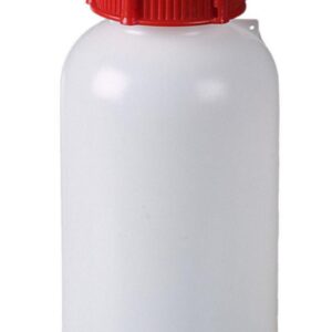Bürkle HDPE Wide-Necked Bottles 500 ml, Sealable, Ø=80 mm, Neck-Ø Inside=40 mm