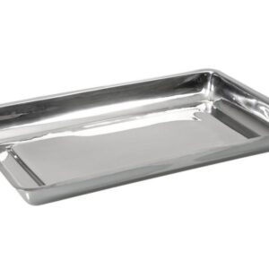 Bürkle Trays of Stainless Steel, Low Form 200x150x50