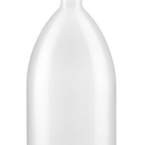 Kautex Textron Narrow Neck Bottle 2000 mL LDPE Clear with Screw Cap