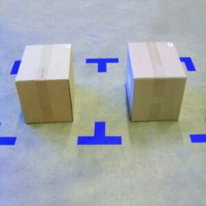 Ergomat T-Piece Rounded Blue DS Supreme 10cm x 15cm x 5cm (Set of 40 Pieces)