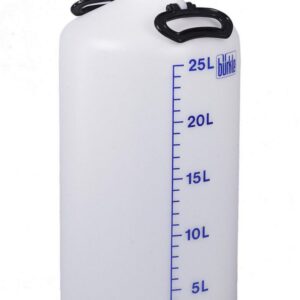 Bürkle Storage Bottle 25 Liters HDPE, Without Threaded Ends
