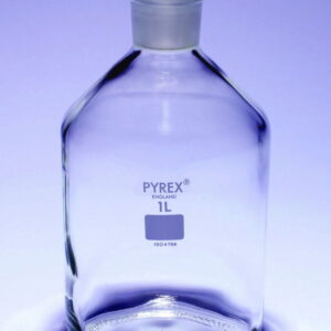 DWK Reagent Bottle 10000ml Narrow Neck with Stopper NS 60/46 Pyrex