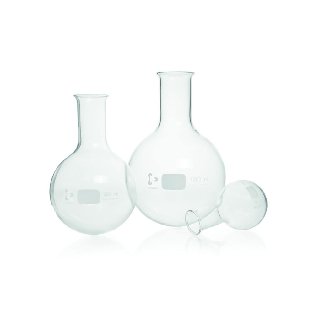 DWK Duran Round Bottom Flask, 20000 ml, Not Acc. to ISO