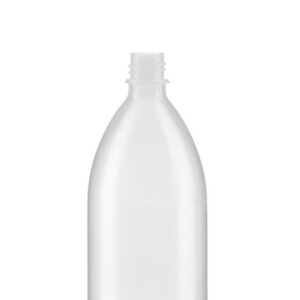 Kautex Narrow Neck Bottle 200 mL, LDPE Clear, Without Screw Cap (Use with 9.072 773)