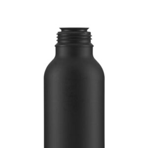 Kautex Textron UN Narrow Mouth Reagent Bottle 500 mL, Black HDPE, Without Closure