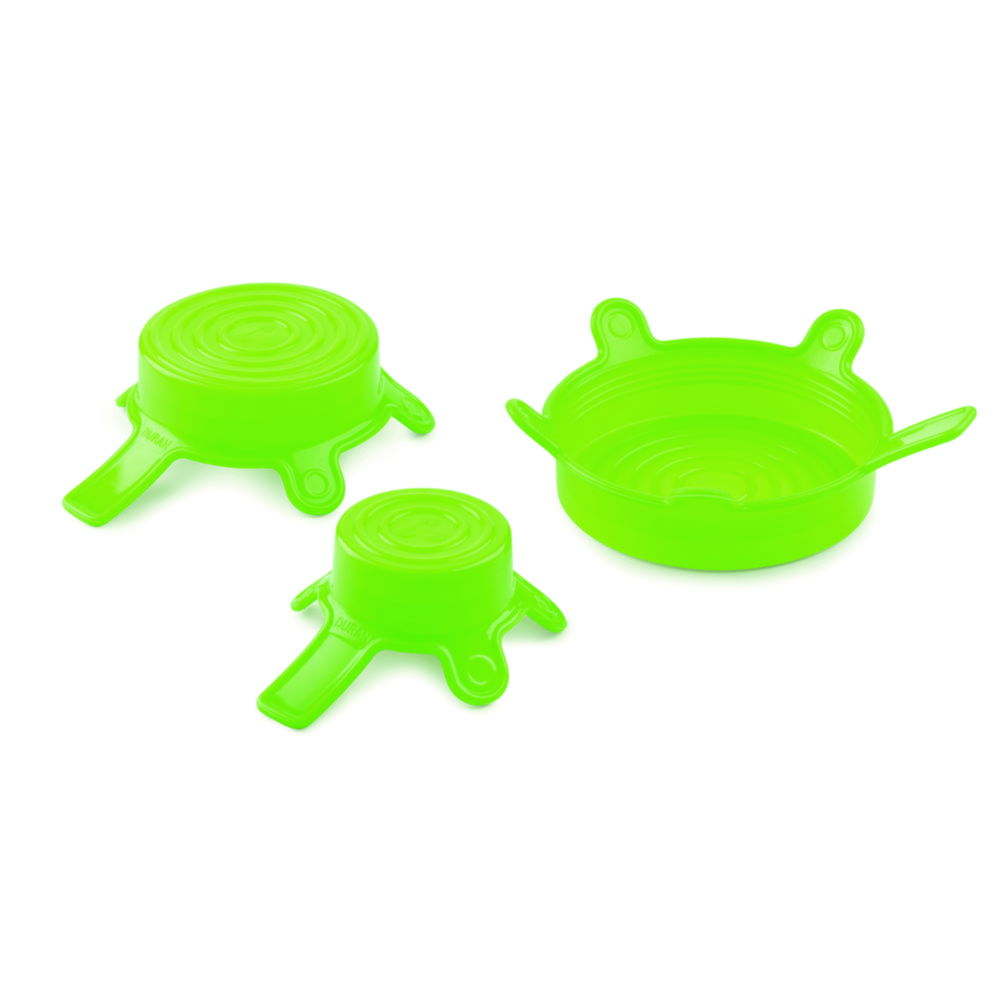 DWK Duran Silicone Lid Set Size S, M, L, Green