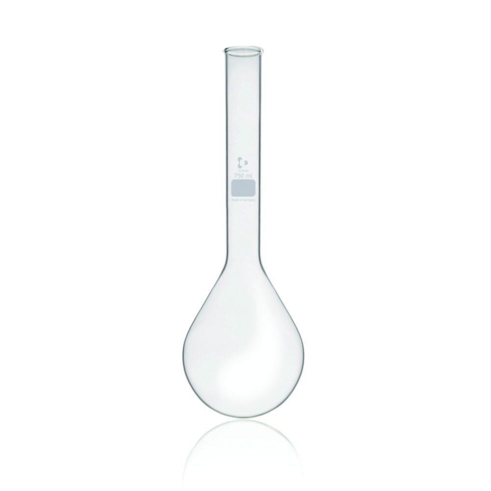 DWK Duran Kjeldahl Flask with Cap, 750 mL